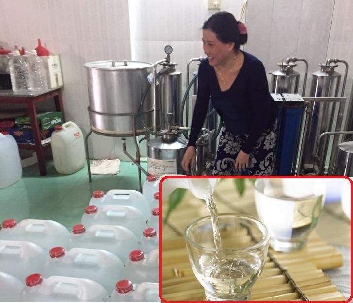 Áp dụng máy lão hóa rượu vào sản xuất rượu ngô truyền thống